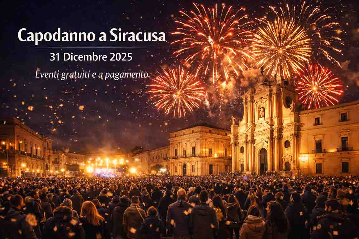 Siracusa și provincia: Cele mai captivante evenimente de Revelion 2025
