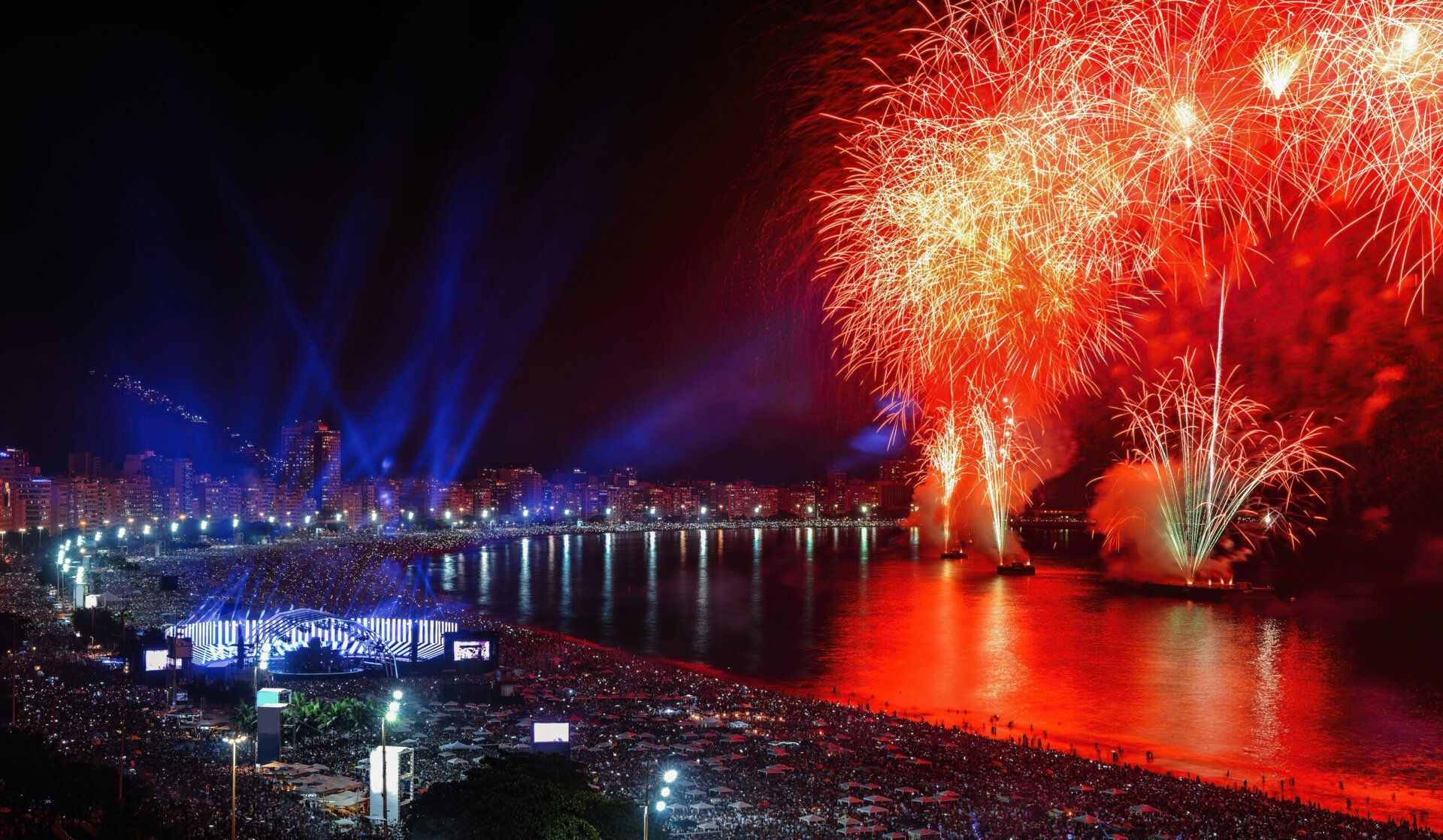 Revelionul de pe plaja Copacabana din Rio de Janeiro a intrat oficial în Cartea Recordurilor Guiness, fiind recunoscut drept cea mai mare petrecere de Anul Nou din lume