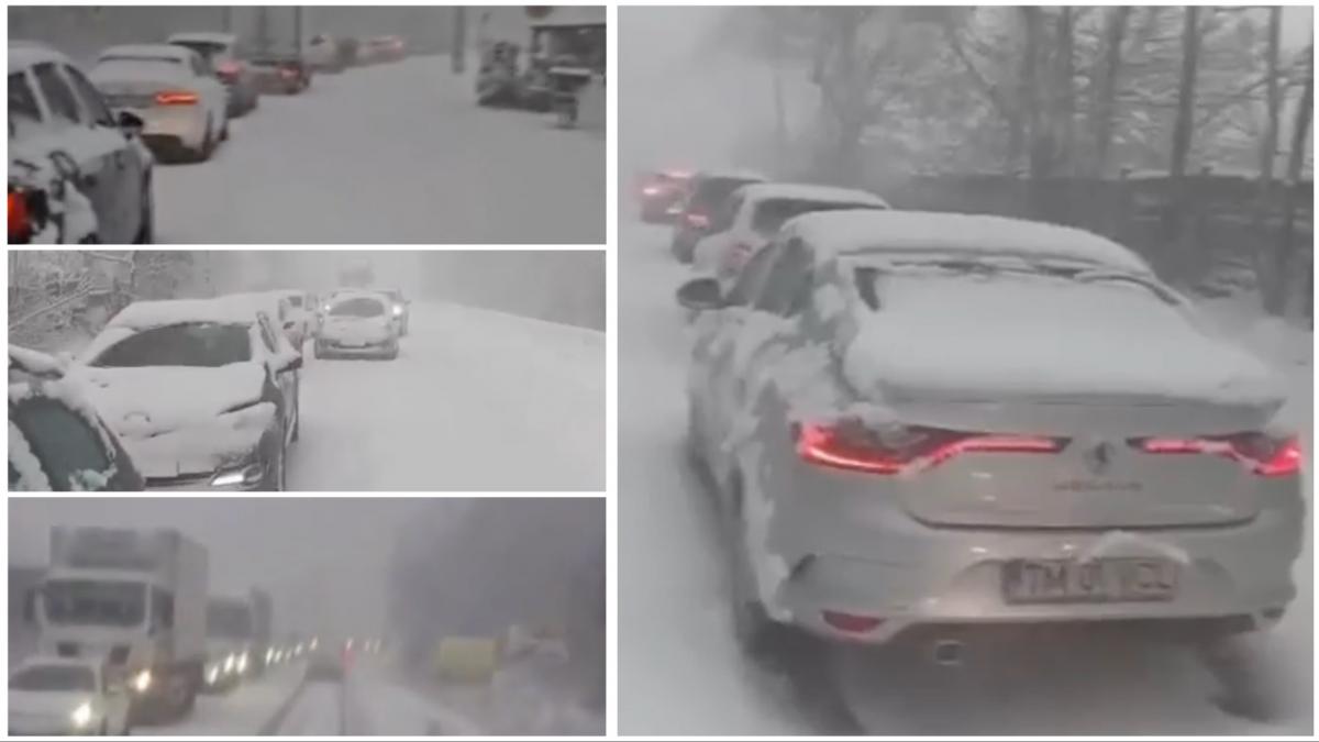 Trafic îngreunat pe Valea Oltului din cauza ninsorilor Traficul rutier este grav afectat marți pe Valea Oltului, în județul Vâlcea, din cauza ninsorilor abundente care au căzut în ultimele ore
