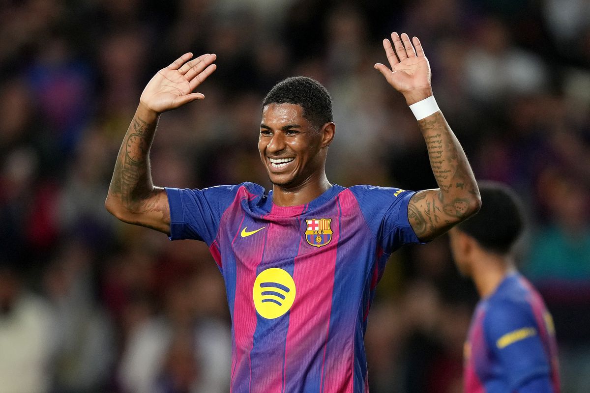 Barcelona îl vrea pe Marcus Rashford pe termen lung! Marcus Rashford, atacantul englez împrumutat de Barcelona de la Manchester United, a impresionat pe toată lumea cu evoluțiile sale în prima parte a sezonului