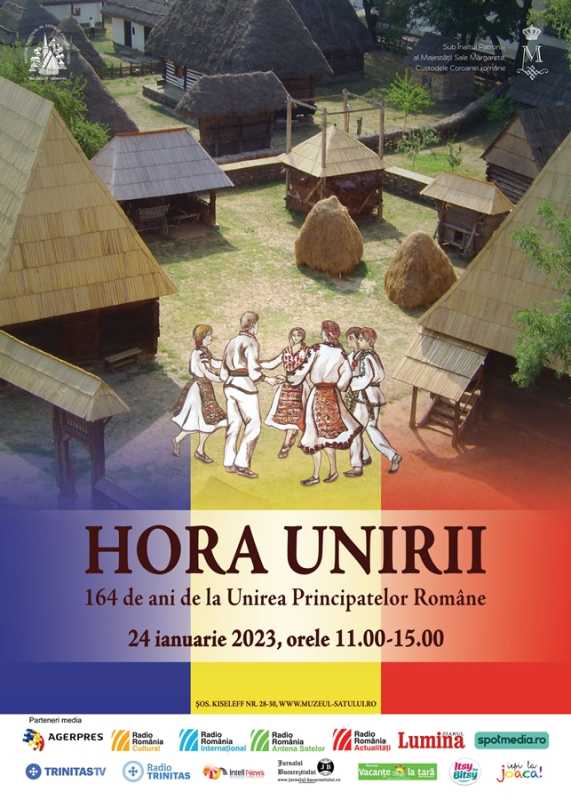 Eveniment dedicat Unirii Principatelor Române – atracție culturală la Muzeul Național al Satului Muzeul Național al Satului ”Dimitrie Gusti” va găzdui, în weekendul acesta, un eveniment special dedicat Unirii Principatelor Române