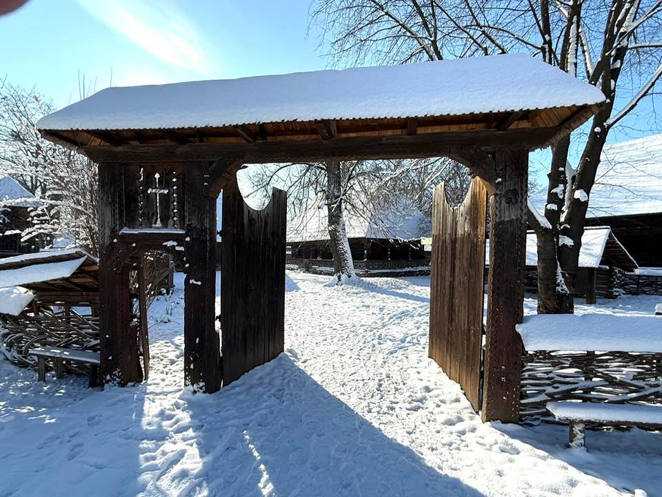Casele din Muzeul Național al Satului, inchise în ianuarie