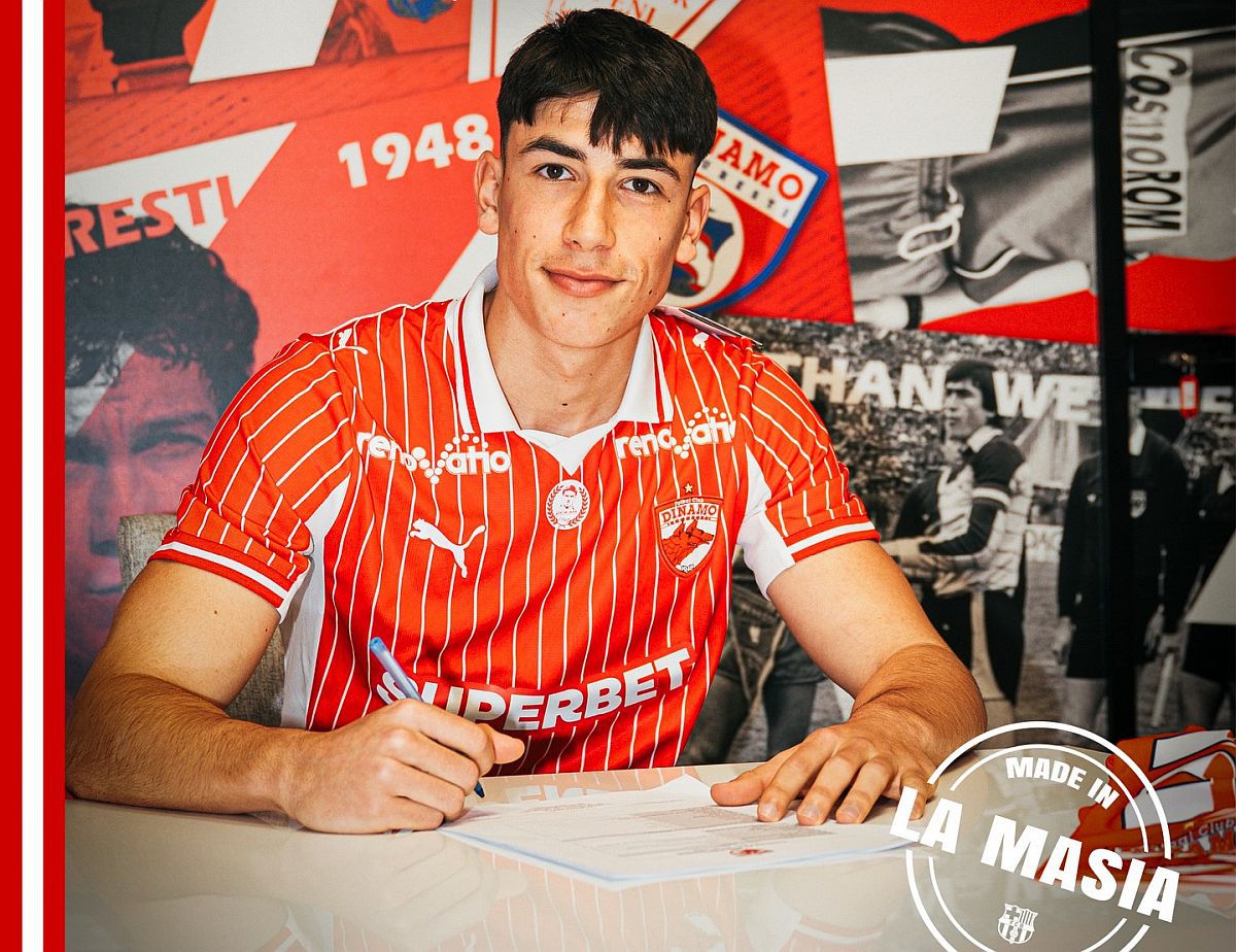 Dinamo își întărește echipa cu un transfer de la La Masia