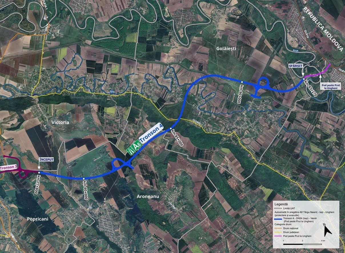 Consiliul Naţional de Soluţionare a Contestaţiilor (CNSC) a respins, miercuri, o contestație importantă legată de proiectul de infrastructură ce vizează tronsonul 4 al Autostrăzii A8 Târgu Neamț – Iași – Ungheni, o investiție critică pentru conectivitatea est-europeană a României