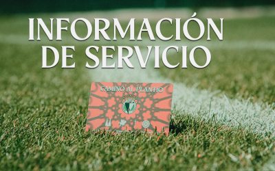 Información de servicio #BurgosCFValencia | Burgos CF