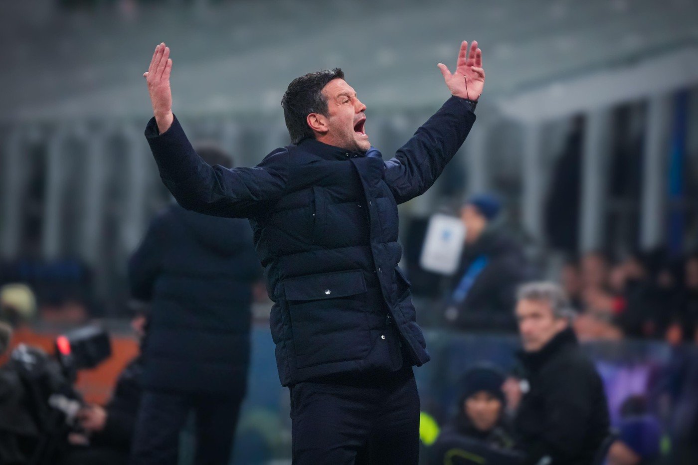 Chivu a răbufnit la microfon după Inter