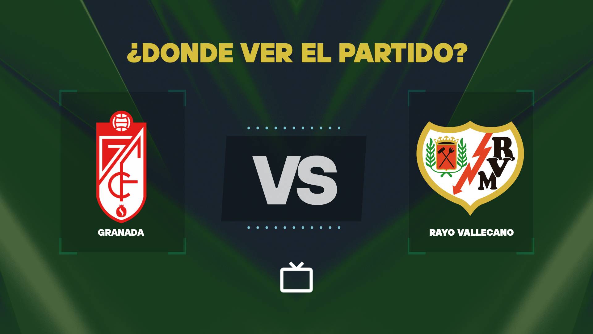 Qué canal pasa Granada vs Rayo Vallecano hoy: dónde ver gratis y EN VIVO la Copa del Rey