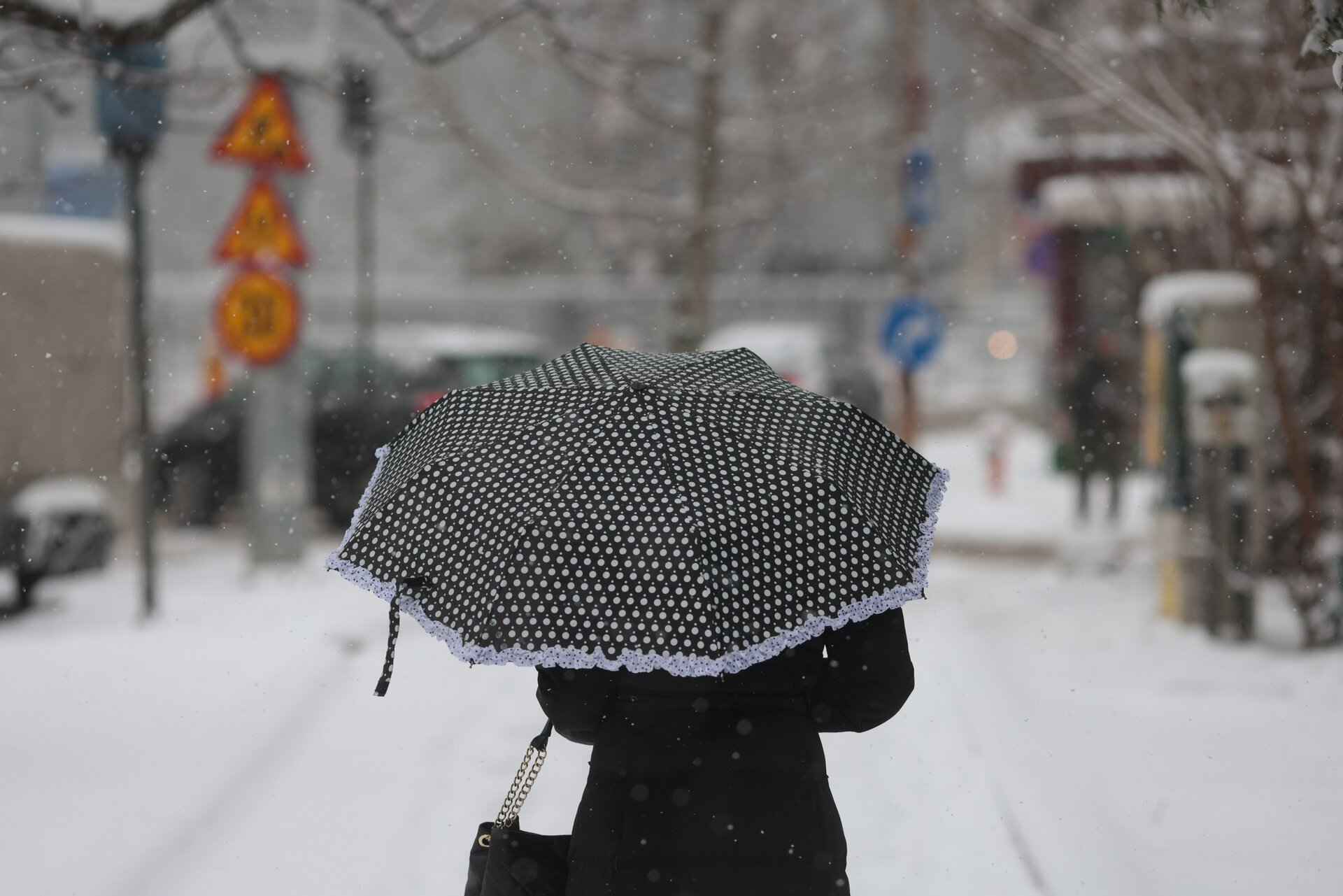 Ninsori în București după zilele cu temperaturi ridicate