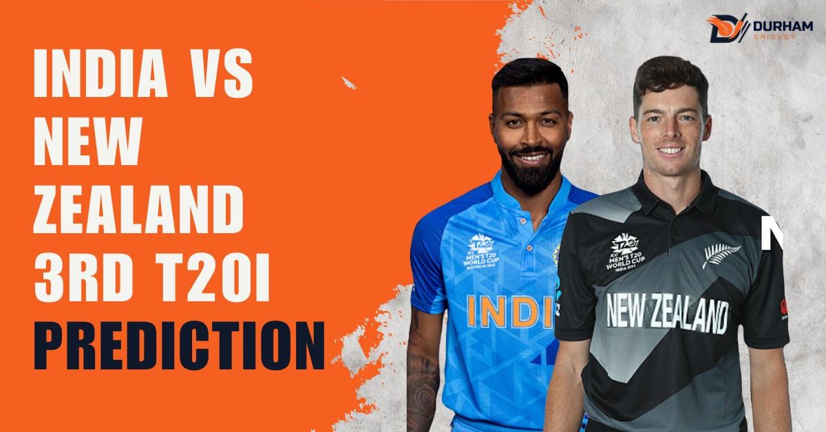 India vs New Zealand 3rd T20I Prediction