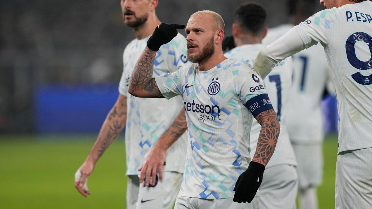 Borussia Dortmund-Inter 0-2: gol di Dimarco e Diouf