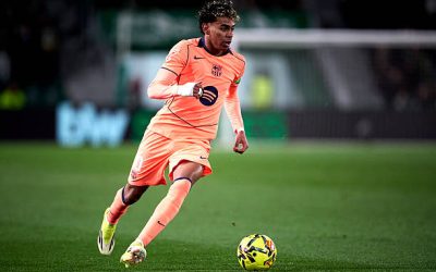 Lamine yamal   Lamine Yamal matches last seasons La Liga goal tally with 18 fewer games   AfricaSoccercom