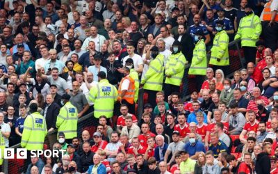 Man Utd and Leeds fans