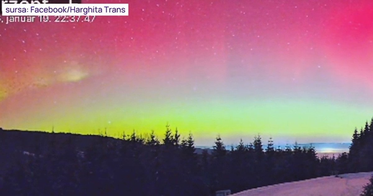 Aurora boreală a luminat cerul României Spectaculoasa auroră boreală a fost observată, în noaptea de 19 spre 20 ianuarie, în mare parte din România