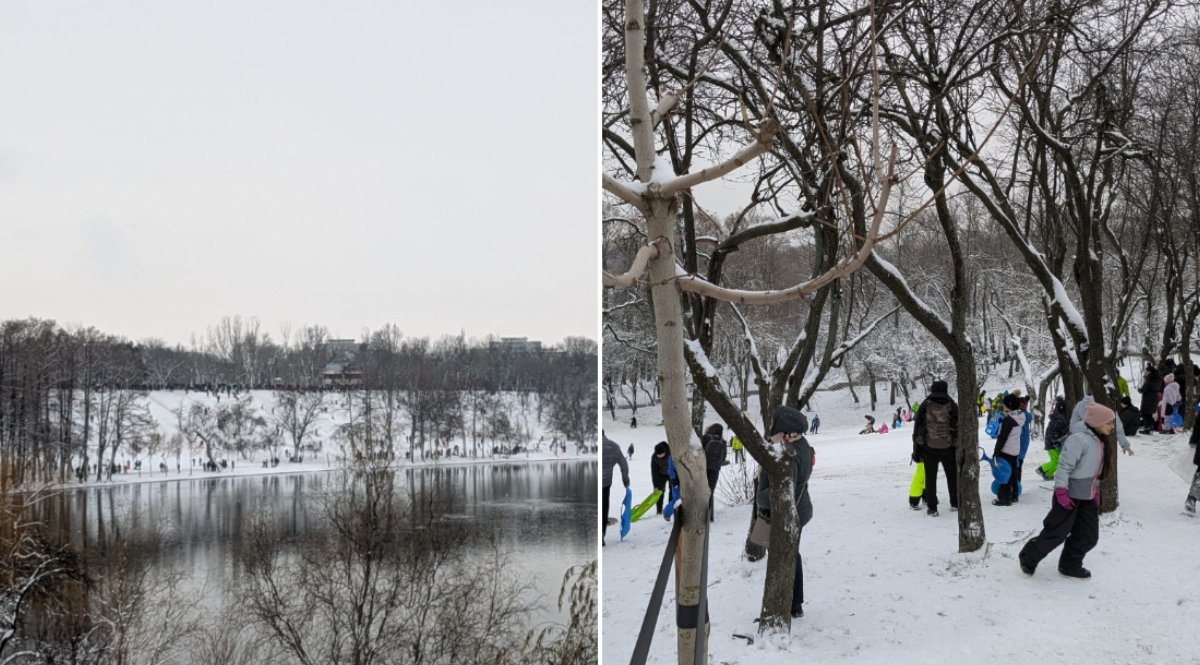 După o săptămână cu temperaturi relativ temperate, Bucureștiul a fost surprins, duminică, de o cădere masivă de zăpadă, transformând Parcul Tineretului într-un spectacol de iarnă pentru părinți și copii