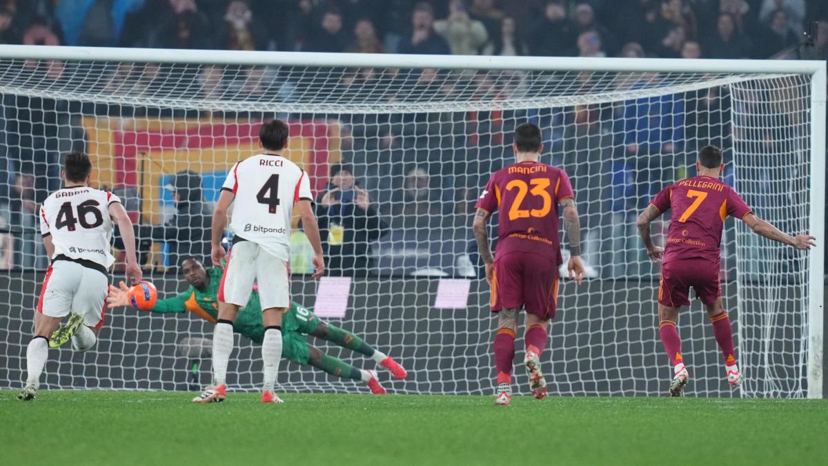 Roma-Milan 1-1: gol di De Winter e rigore di Pellegrini