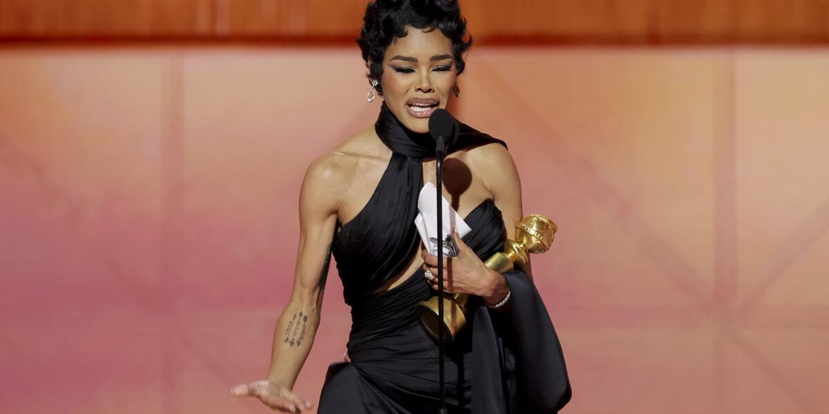Teyana Taylor wins Golden Globe, dedicates it to 'brown sisters'