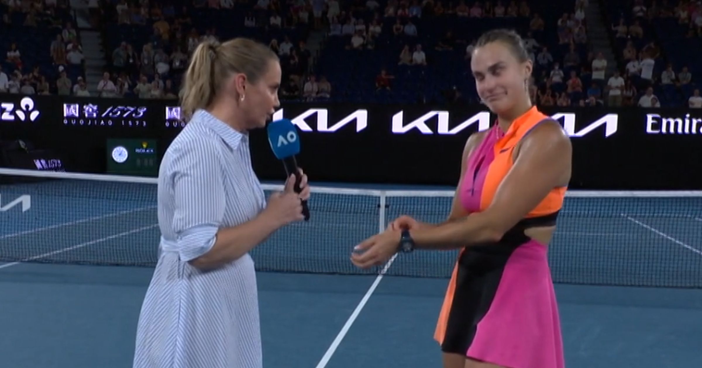 Sabalenka protestează față de interdicția de la Australian Open: „Sper la revizuire”