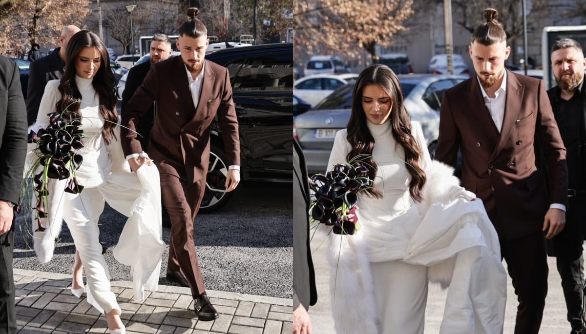 Radu Drăgușin s-a căsătorit cu Ioana Stan la Primăria Sectorului 1
