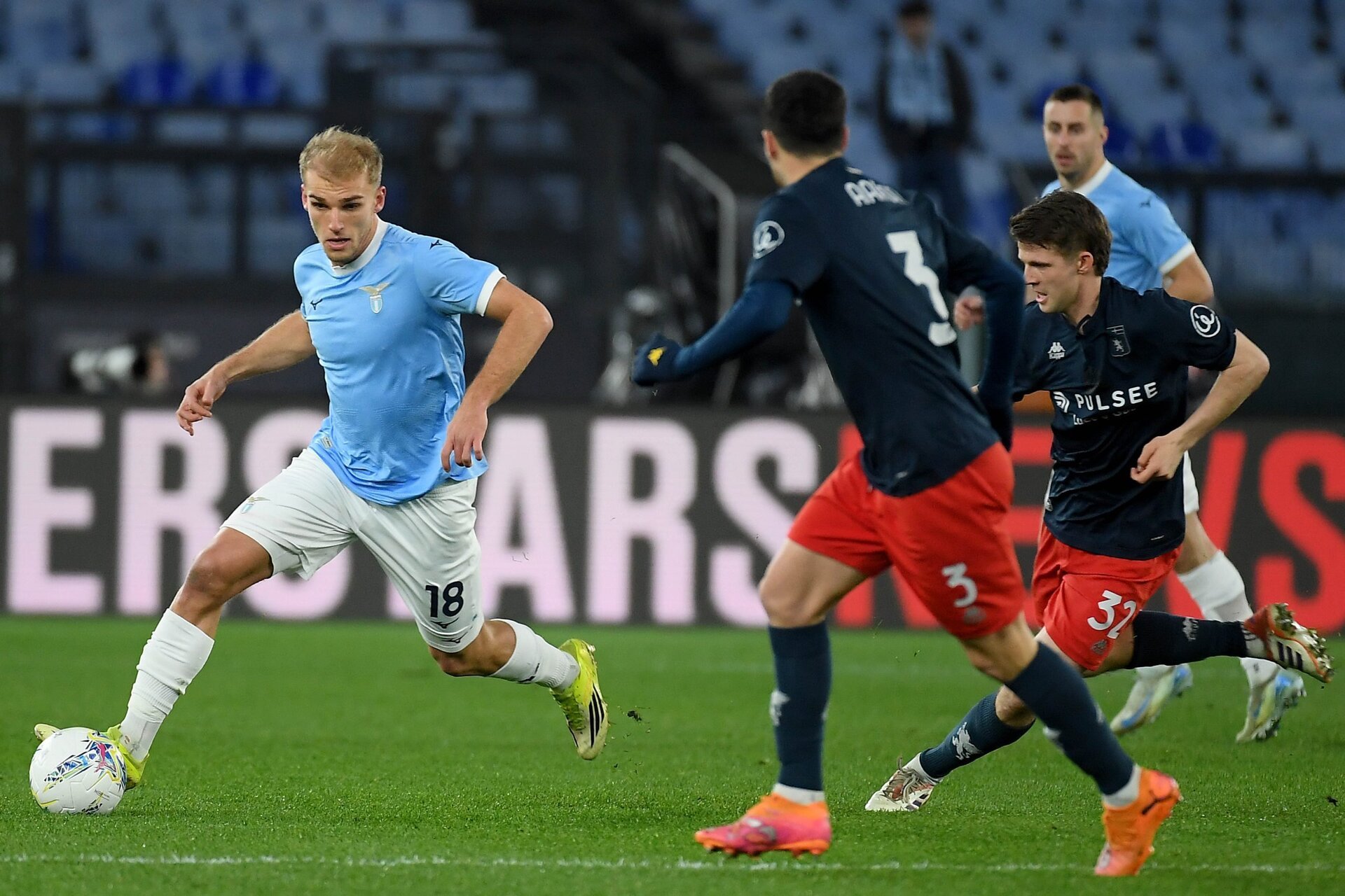 Lazio învinge Genoa cu 3-2, cu Isaksen în rolul decisiv