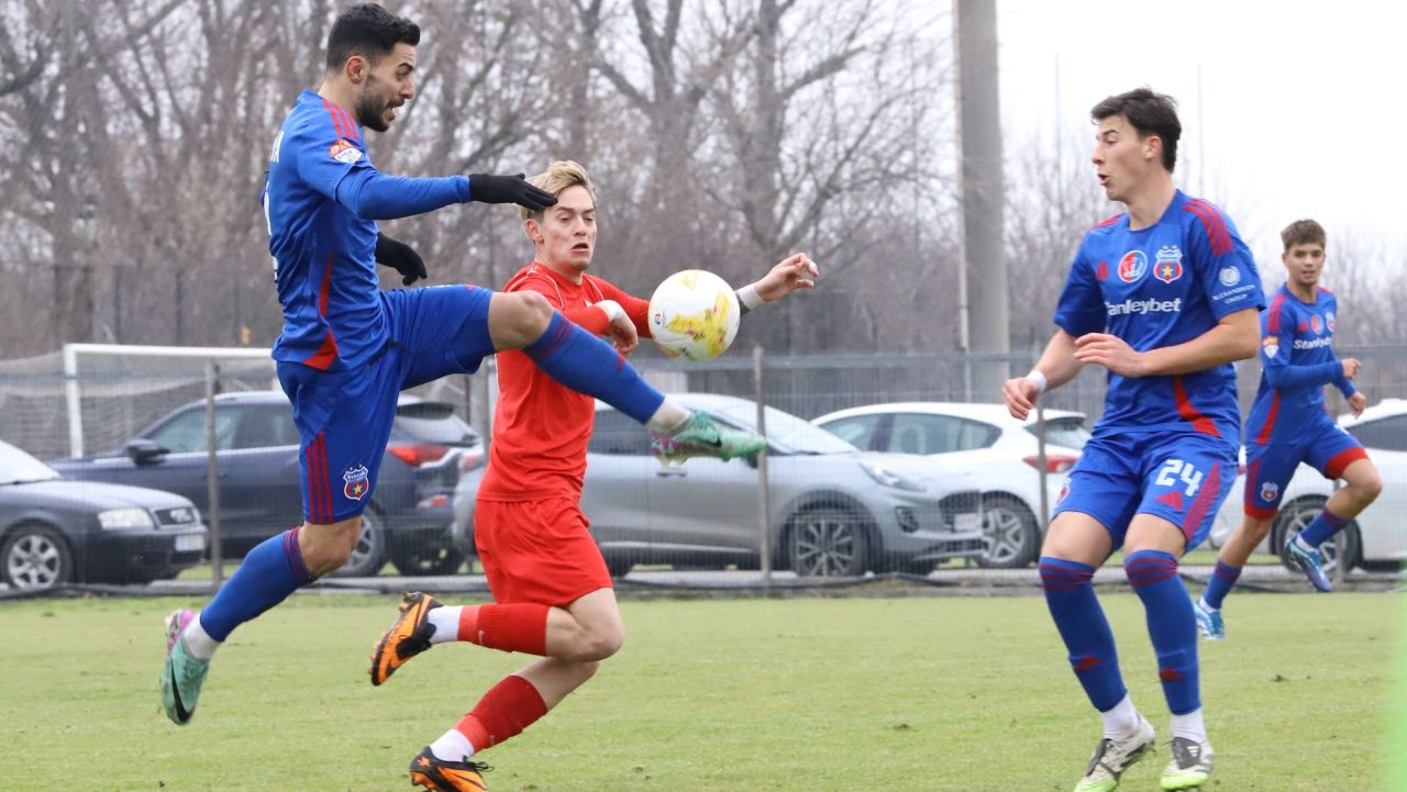 Steaua a jucat în primul amical al iernii și a primit vești excelente.