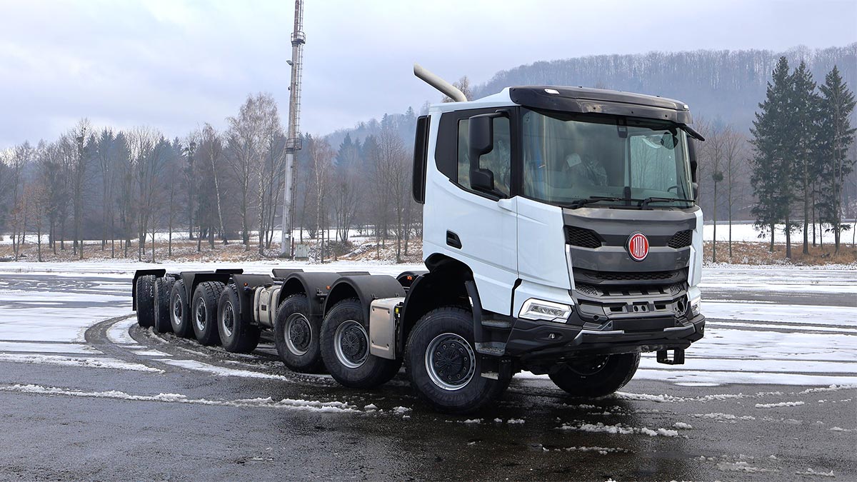 Tatra lansează primul camion 16×16 din istoria sa, destinat Australiei Producătorul ceh Tatra a realizat, în premieră absolută, primul camion 16×16 din istoria companiei, destinat unei firme de telecomunicații din Australia