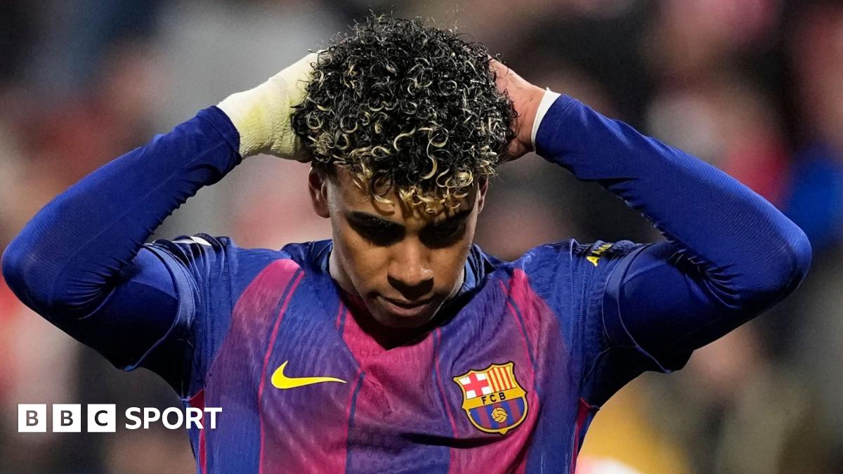Girona 2-1 Barcelona: Lamine Yamal misses penalty as Girona stun Barca in Catalan derby