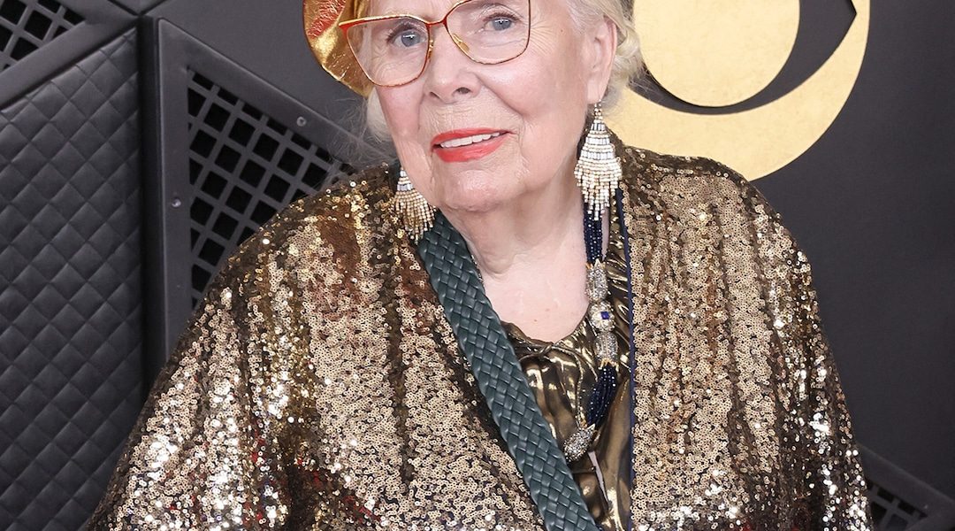 Joni Mitchell Rare Red Carpet Outing