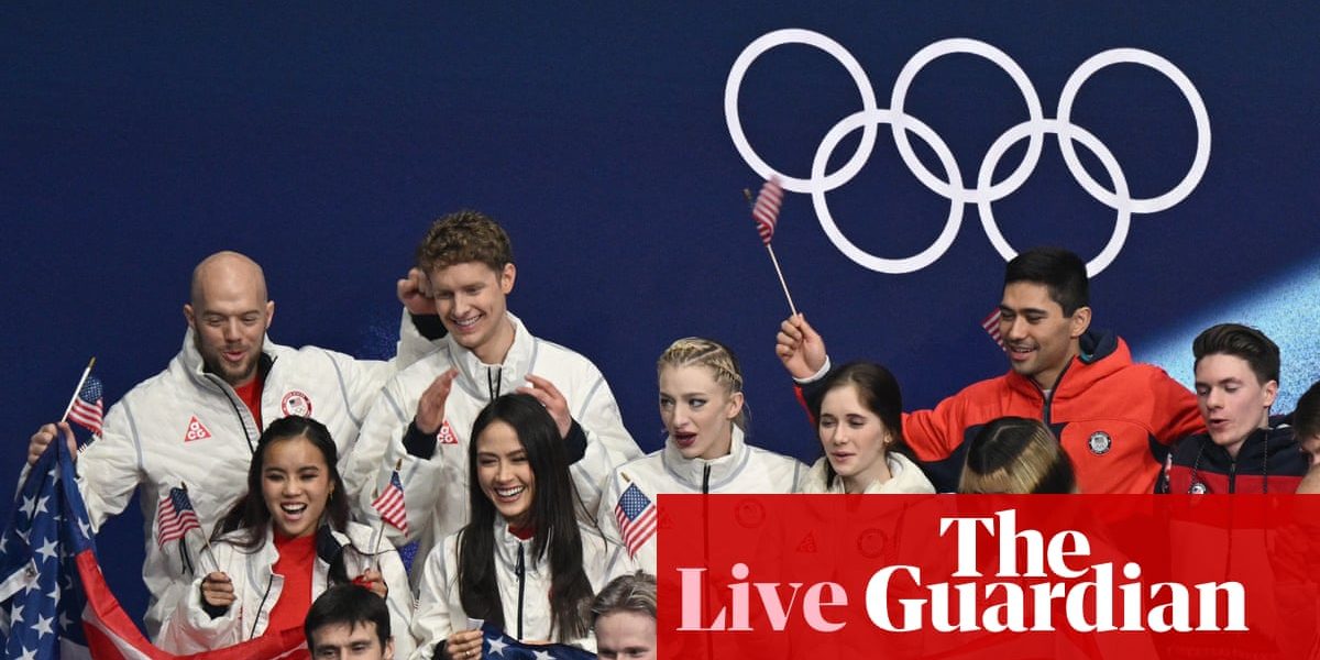 Winter Olympics 2026: United States take gold in figure skating team event– live | Winter Olympics 2026