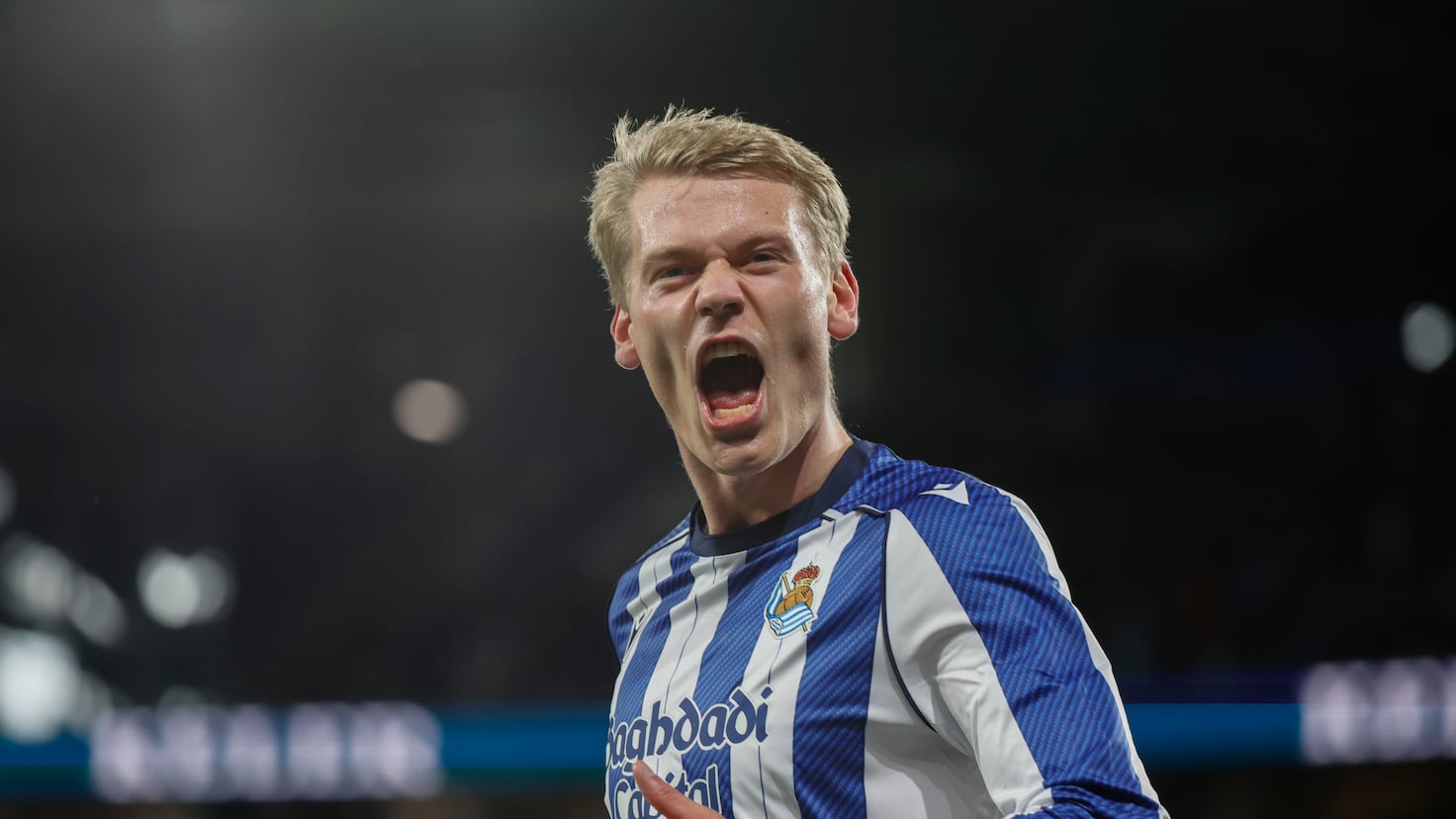 Óskarsson pone la música en Anoeta para una Real que se acerca a Europa