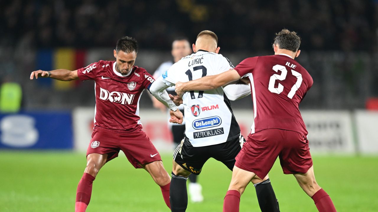 CFR Cluj – ”U” Cluj: Camora marchează un gol spectaculos după greșeala lui Macalou!