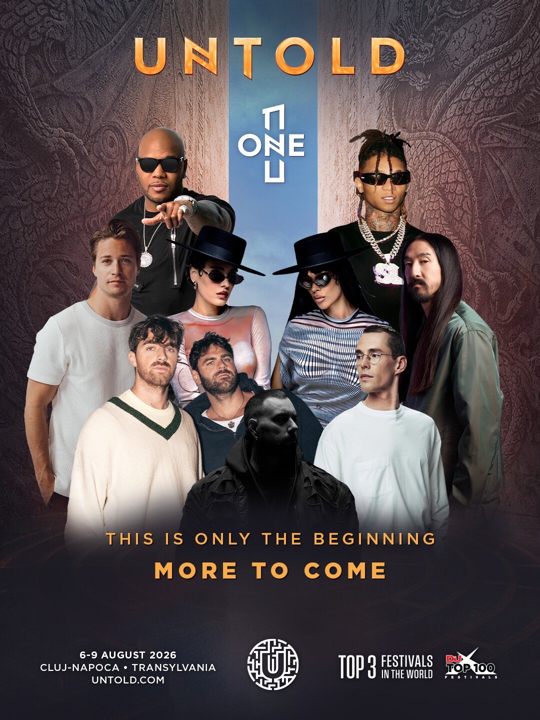 Untold 2026: Primul val de artiști confirmați include staruri internaționale Festivalul Untold, emblemă a muzicii electronice și a diversității artistice din România, și-a anunțat primii artiști confirmați pentru ediția din 2026