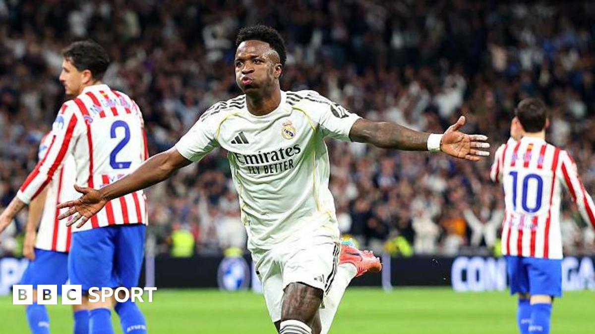 Real Madrid învinge Atletico 3-2. Vinicius Junior, dublu, își menține avantajul de 4 puncte față de Barcelona
