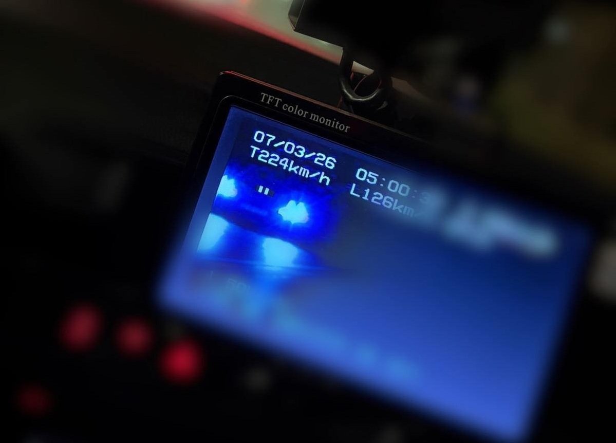 Femeie a condus cu 224 km/h pe DN39, în plină noapte