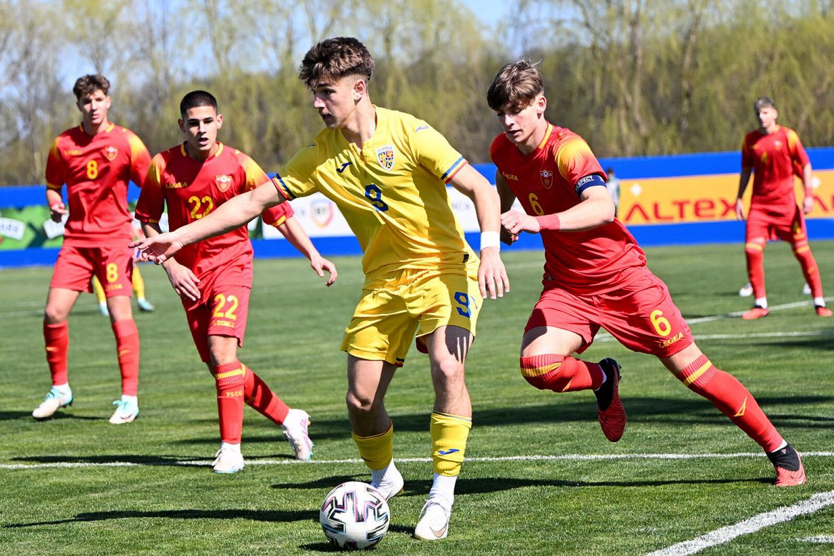 România U17 învinge clar în startul grupei pentru European
