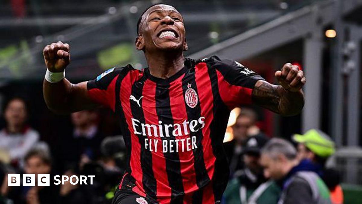 AC Milan 1-0 Inter Milan - Pervis Estupinan scores as AC Milan win derby