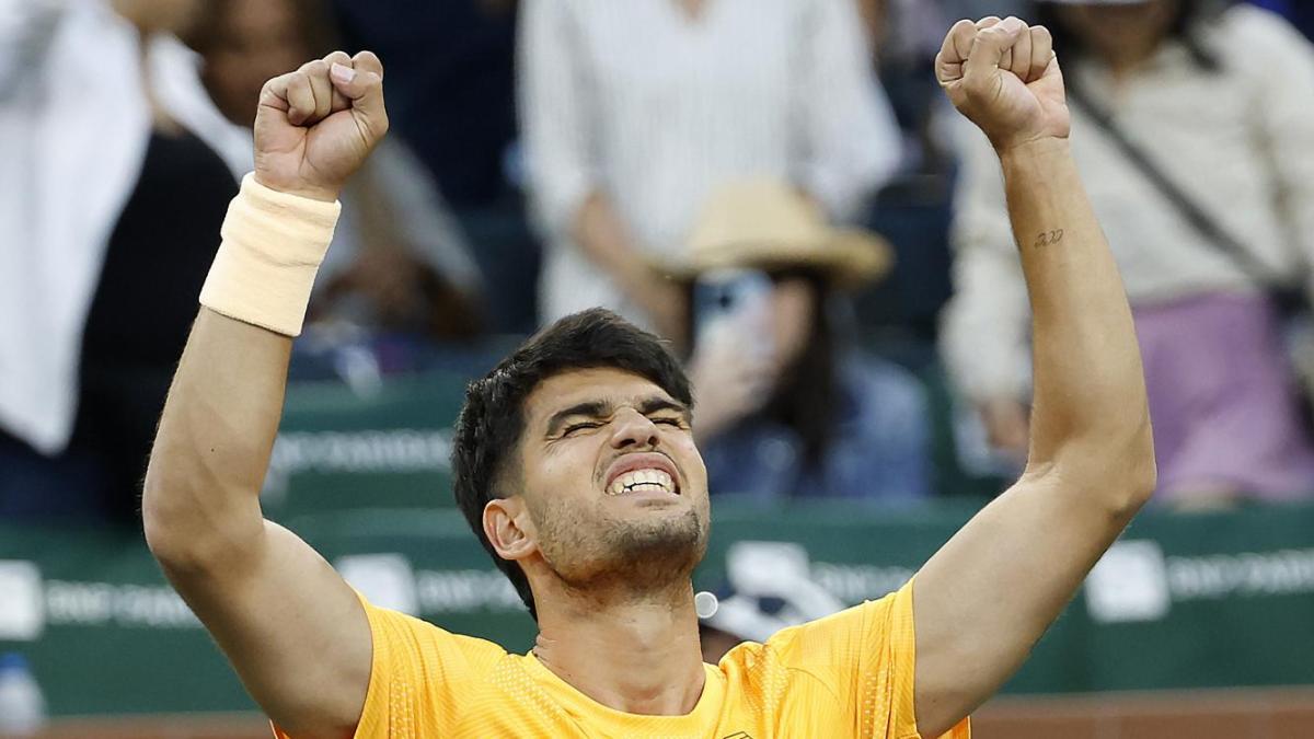 Remontada estratosférica de Alcaraz en Indian Wells