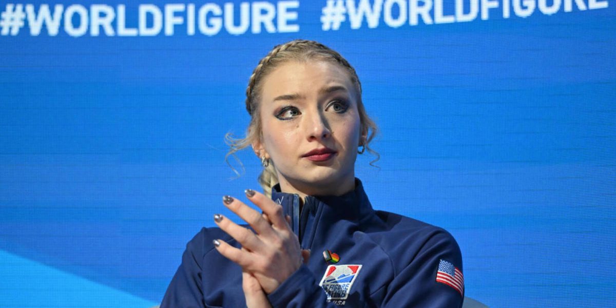 U.S. Figure Skater Amber Glenn Addresses Security Incident After Losing Worlds