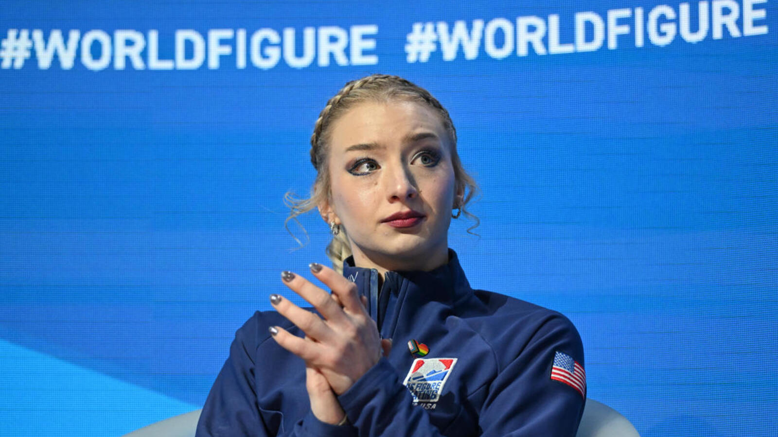 U.S. Figure Skater Amber Glenn Addresses Security Incident After Losing Worlds