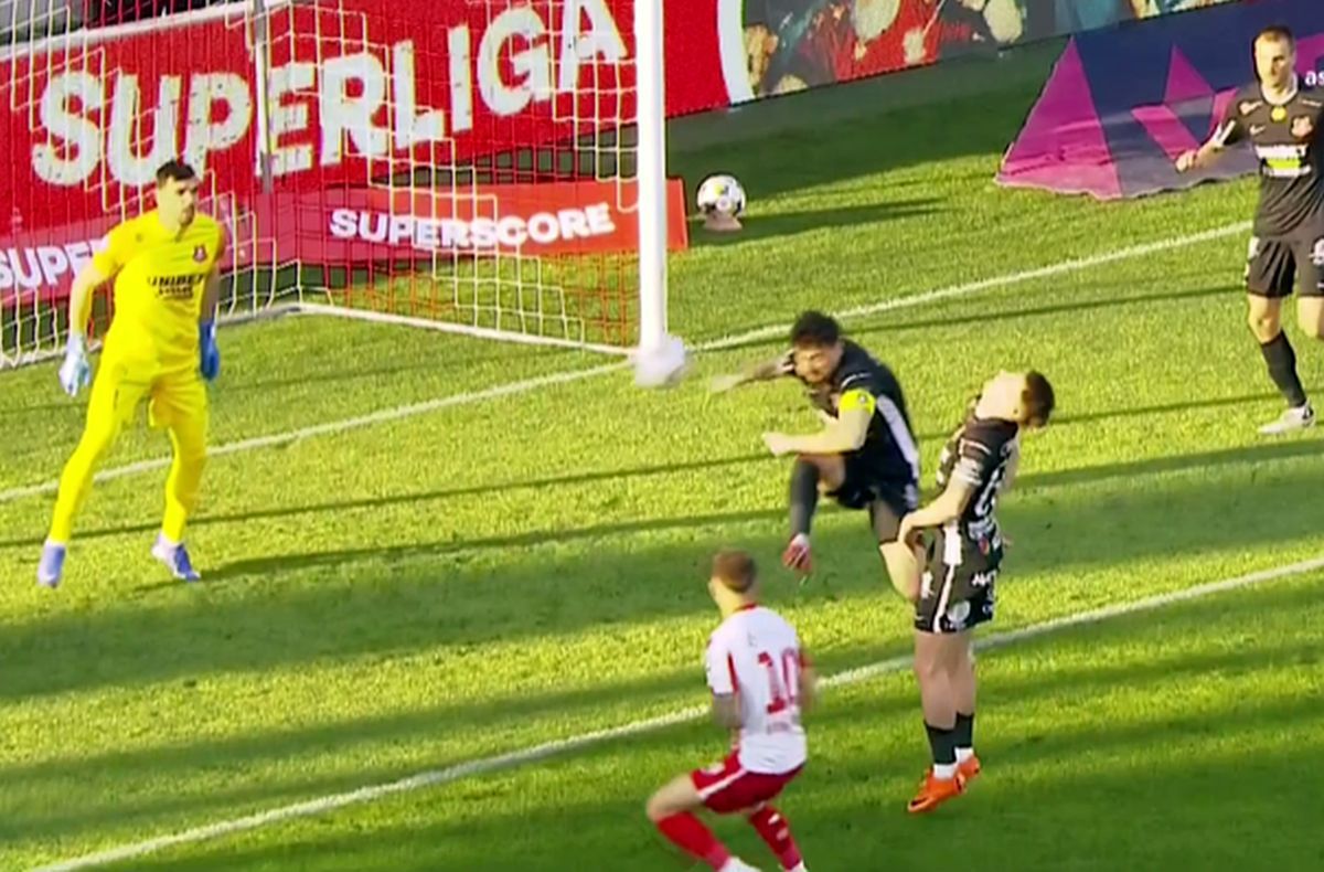Autogol ANTOLOGIC în UTA - Hermannstadt! Faza va face înconjurul lumii