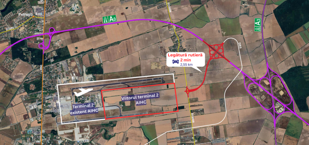 Un nou pasaj rutier menit să fluidizeze traficul din zona de Nord a Capitalei și să reducă timpul de deplasare între aeroportul Otopeni și autostrada A0 a intrat în procedura oficială de aprobare