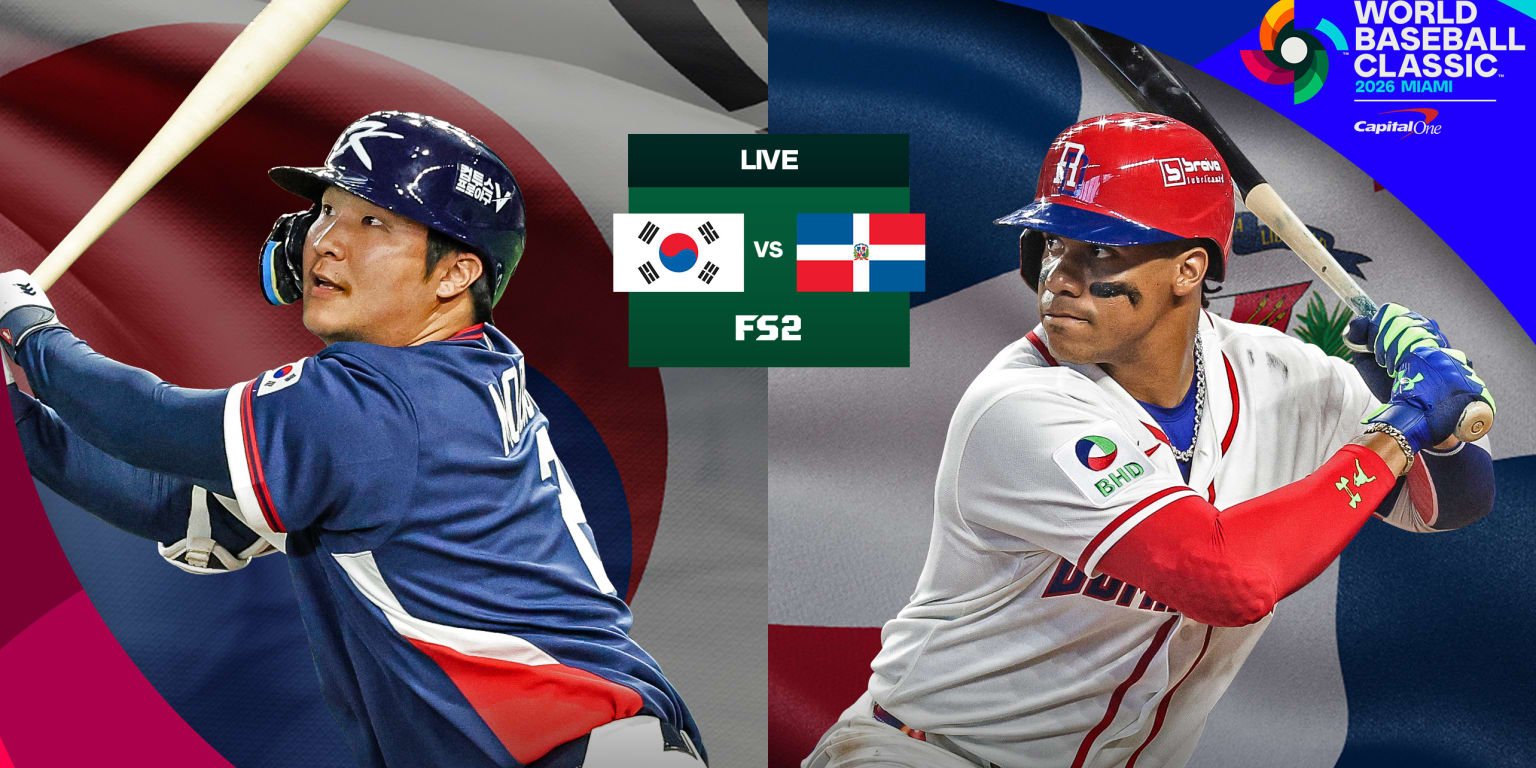 Korea vs. Dominican Republic in 2026 World Baseball Classic quarterfinals