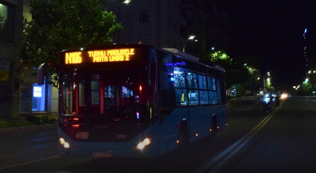 Trei linii de autobuz din peste 100 de sosesc pe trasee modificate în nopțile de 13/14 și 14/15 martie, în contextul unor ample restricții rutiere în centrul Bucureștiului