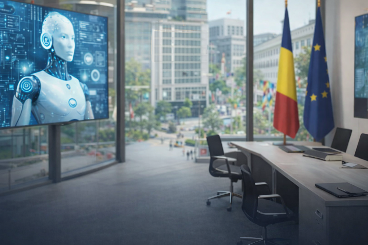 Unul dintre cei mai tineri primari din România, Alina Ioana Georgescu, îndrăznește să vadă în tehnologia inteligenței artificiale (AI) un aliat cheie pentru modernizarea administrației locale