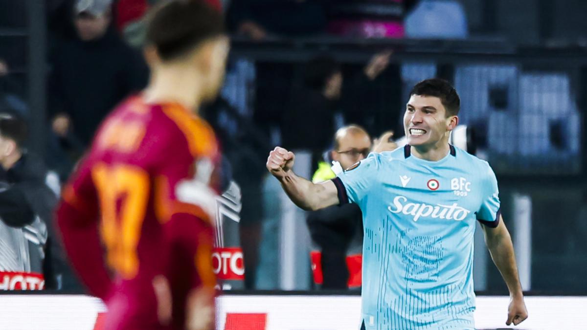 Roma-Bologna 3-4: gol di Rowe, Ndicka, Bernardeschi, Castro, Malen, Pellegrini, Cambiaghi