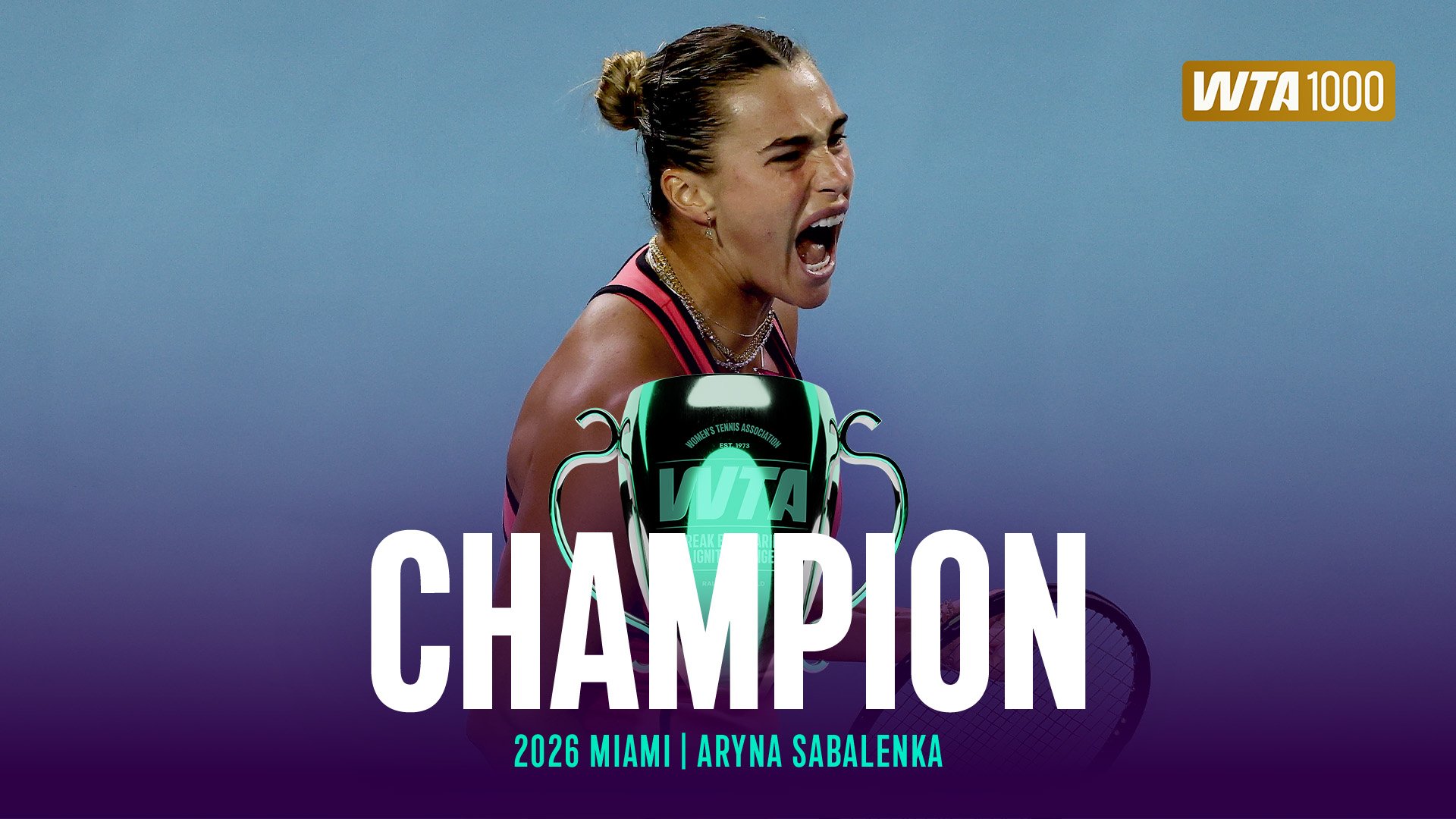 Aryna Sabalenka a făcut istorie la Miami Open, devenind prima jucătoare din era modernă care reușește să câștige atât Indian Wells, cât și Miami într-un singur an calendaristic, un record care o plasează printre elitele absolute ale tenisului mondial