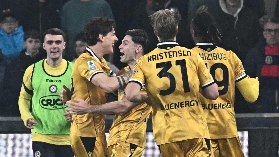 Serie A: a Genova, l'Udinese batte il Genoa 2-0 CRONACA e FOTO - Calcio