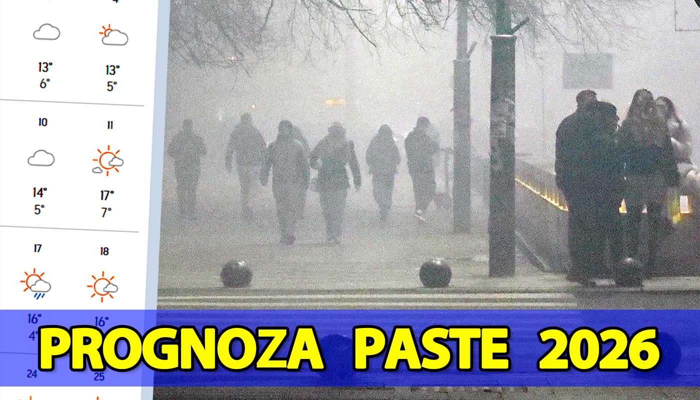 Prognoză Paște 2026 | Cum va fi vremea în București. Meteorologii Accuweather au schimbat radical prognoza