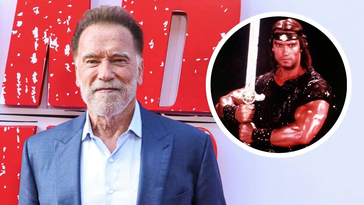 Arnold Schwarzenegger se pregătește intens pentru următorul film „Conan the Barbarian”