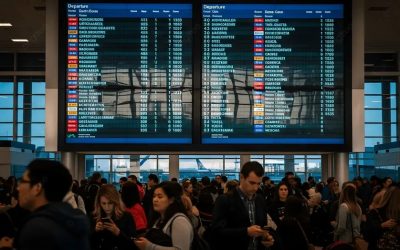 Criza din Orientul Mijlociu provoacă anulări masive în transportul aerian internațional