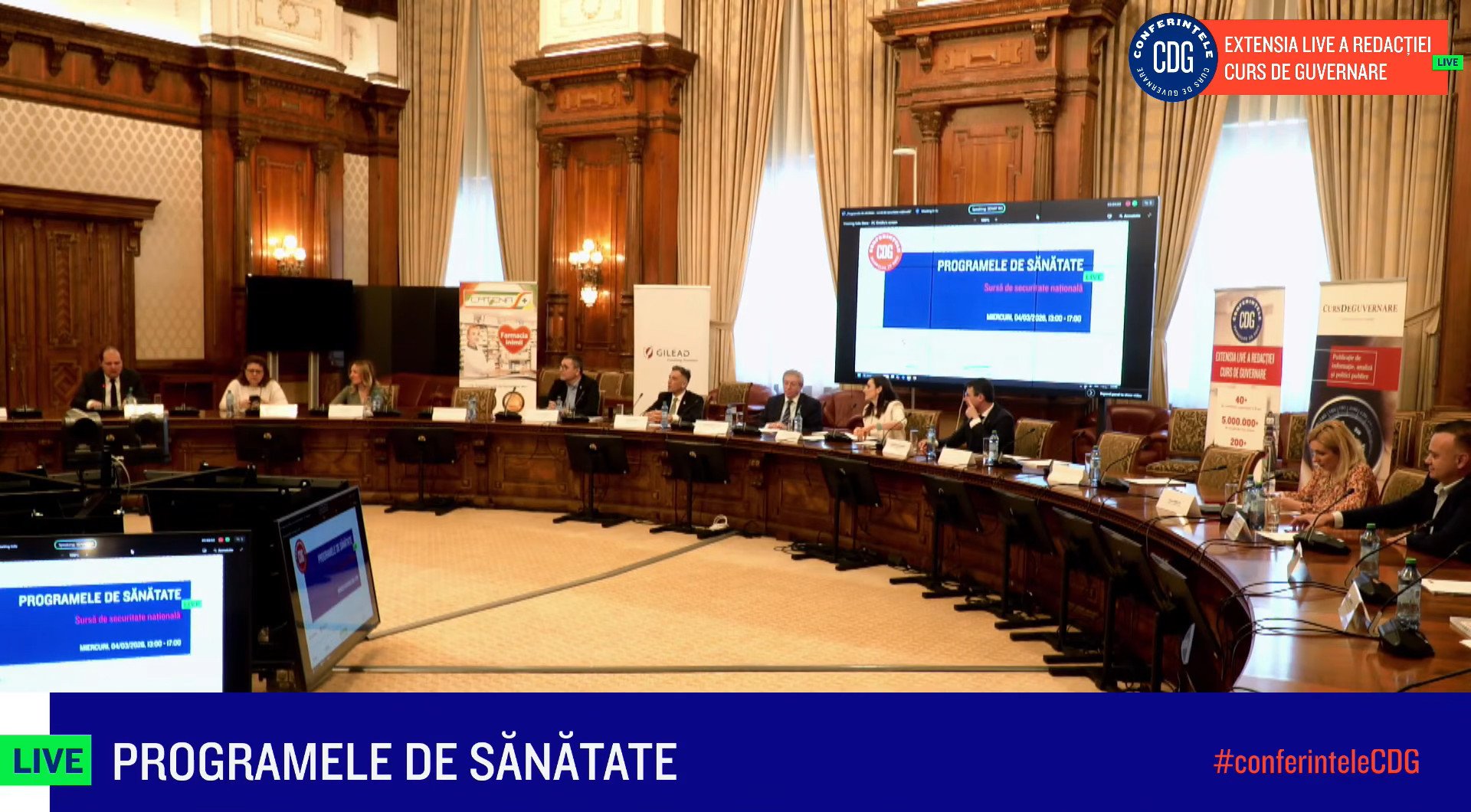 Aritmetica diferențiază cheltuieli de investiții în sănătate, la conferința „Securitatea națională”